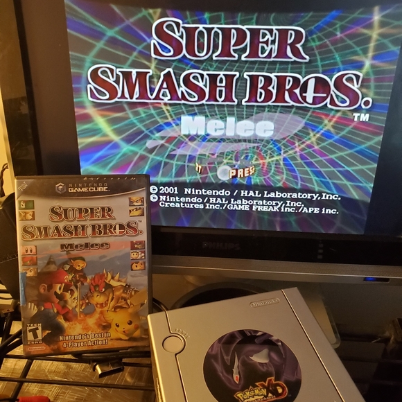 Super Smash Bros Melee Gamecube Game Not For Resale - Picture 8 of 8